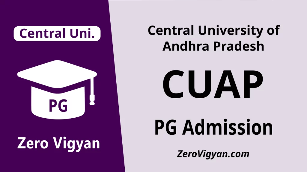 CUAP PG Admission