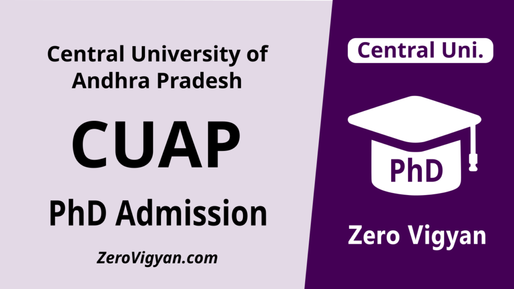 CUAP PhD Admission
