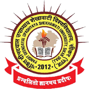 Pandit Deendayal Upadhyaya Shekhawati University Logo