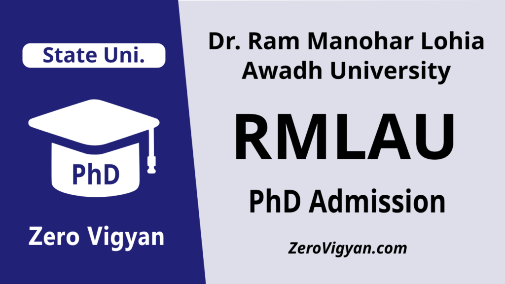RMLAU PhD Admission